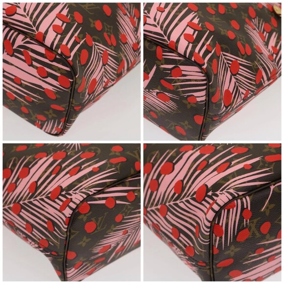 LOUIS VUITTON Monogram Jungle Dot Neverfull MM Tote Bag M41979 LV Auth 67490SV - Picture 16 of 16